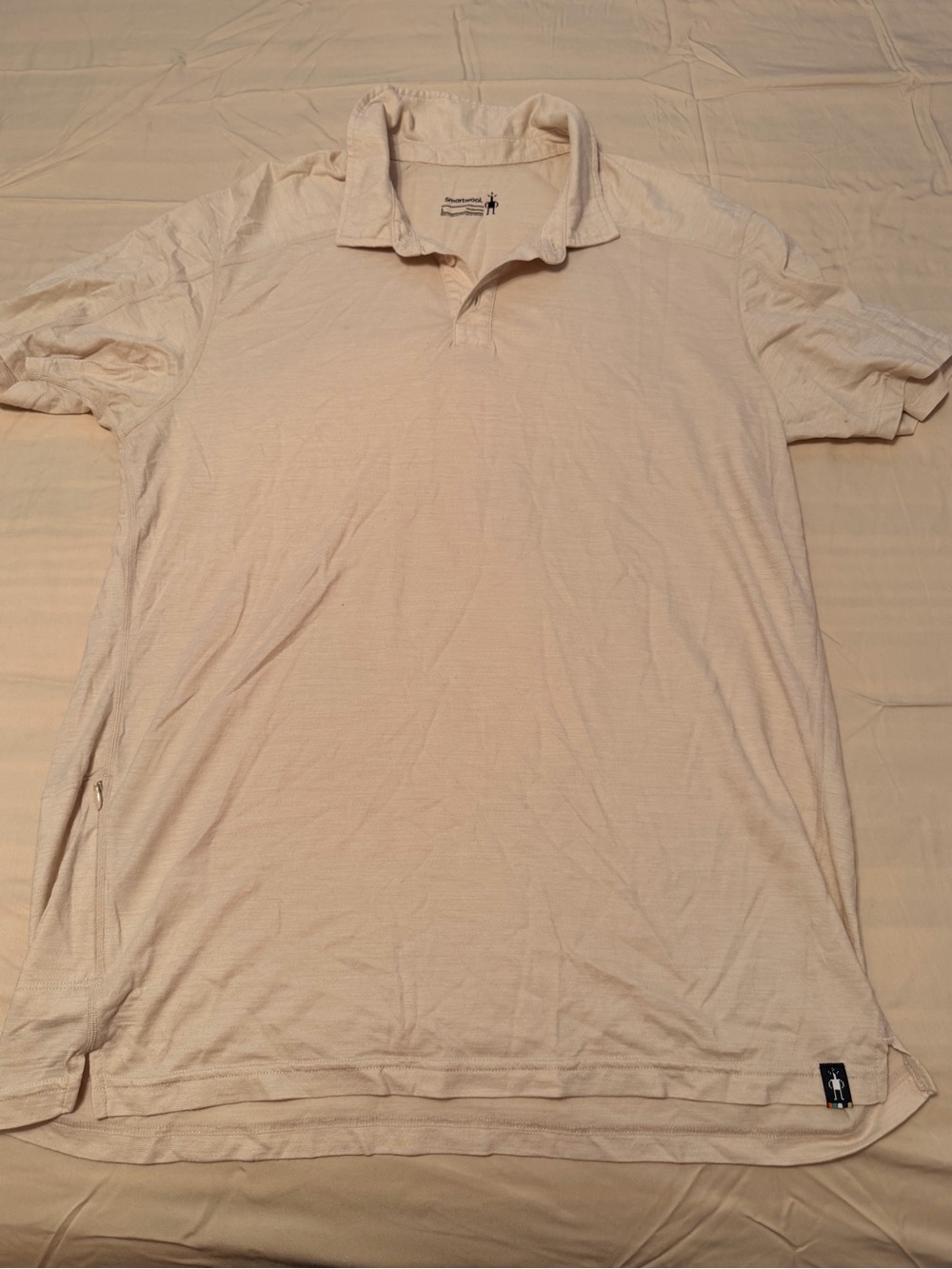 Smartwool Men's Light Cream Polo